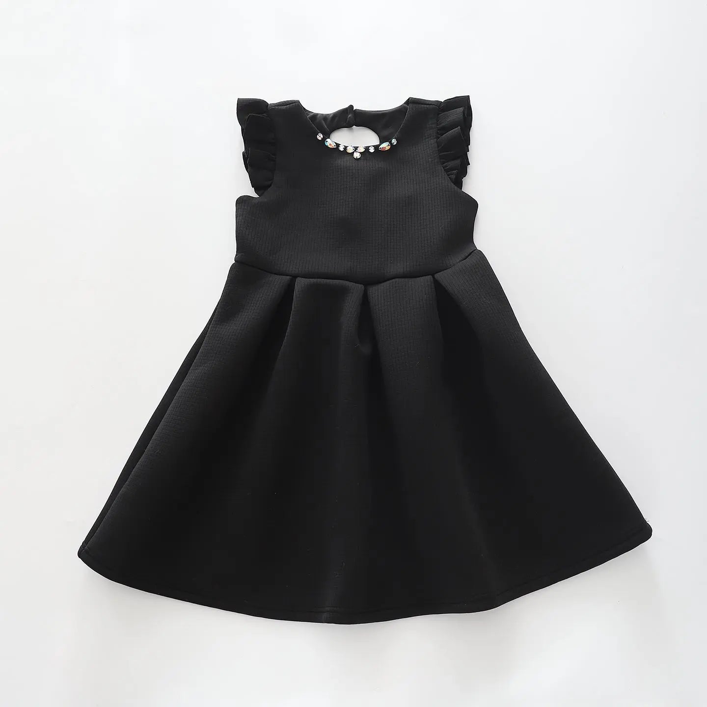 Black Textured Dress