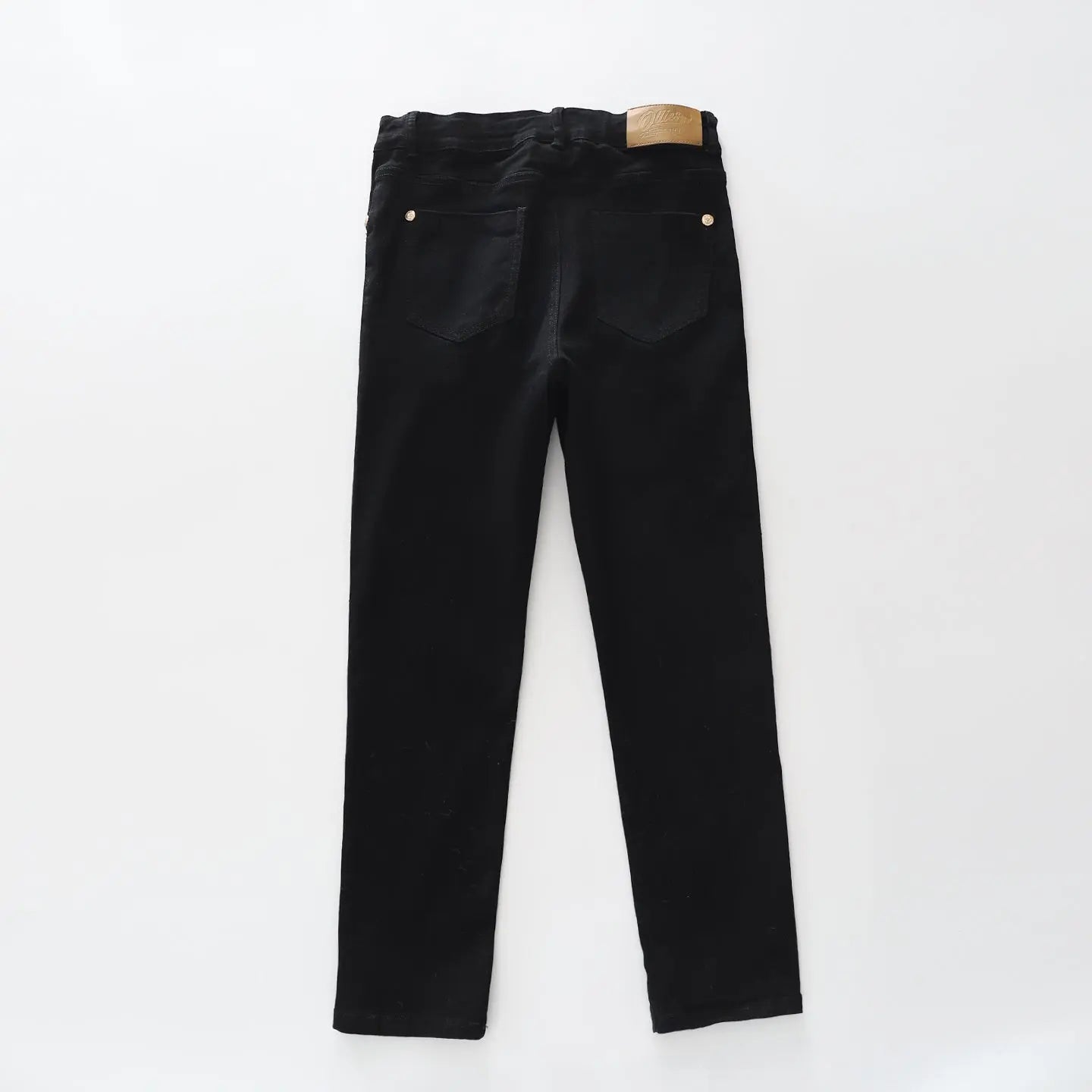 Black Straight Leg Jeans