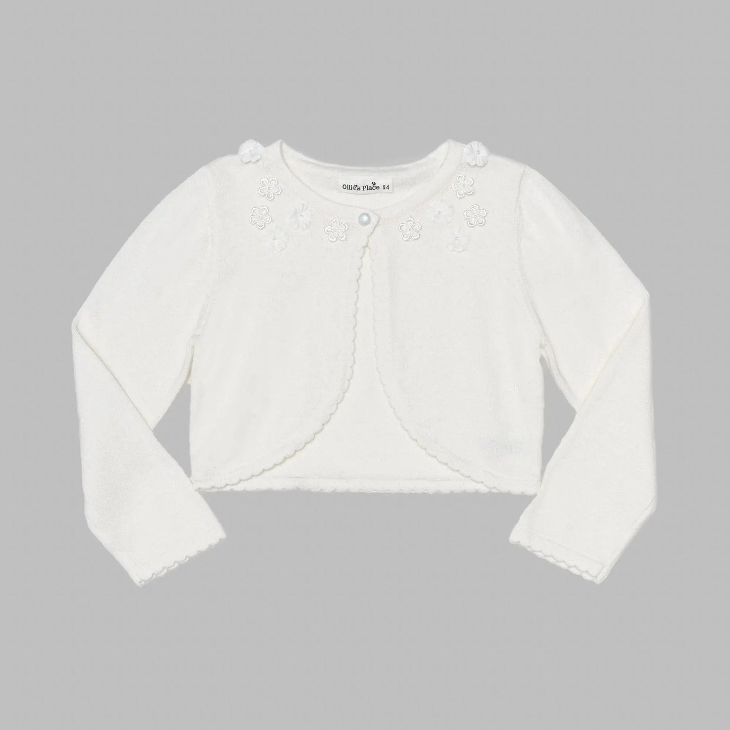 Off-White True Knit Bolero Cardigan