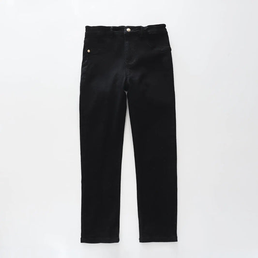 Black Straight Leg Jeans