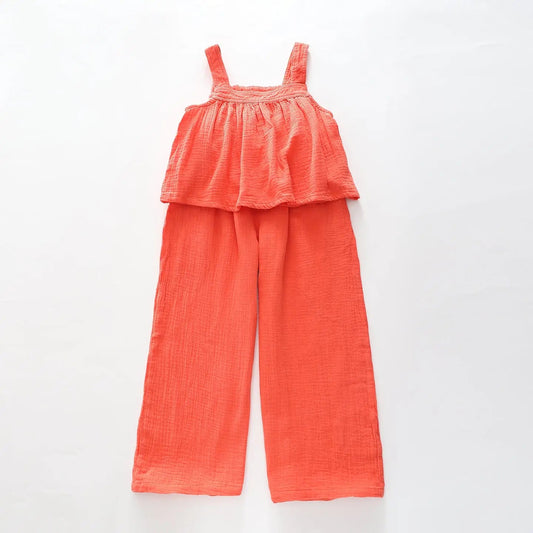 Coral Cheesecloth Set