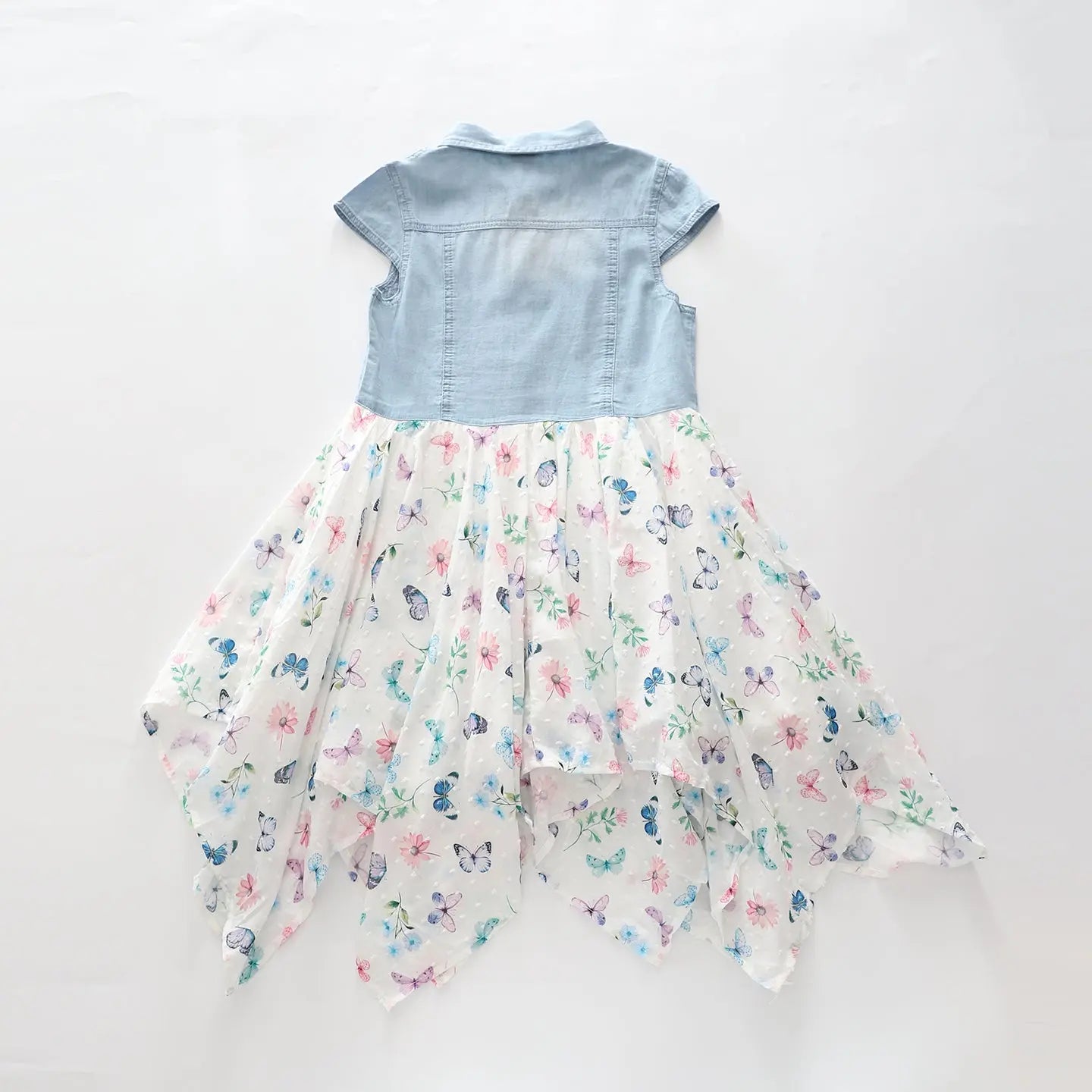 Denim Butterfly Dress