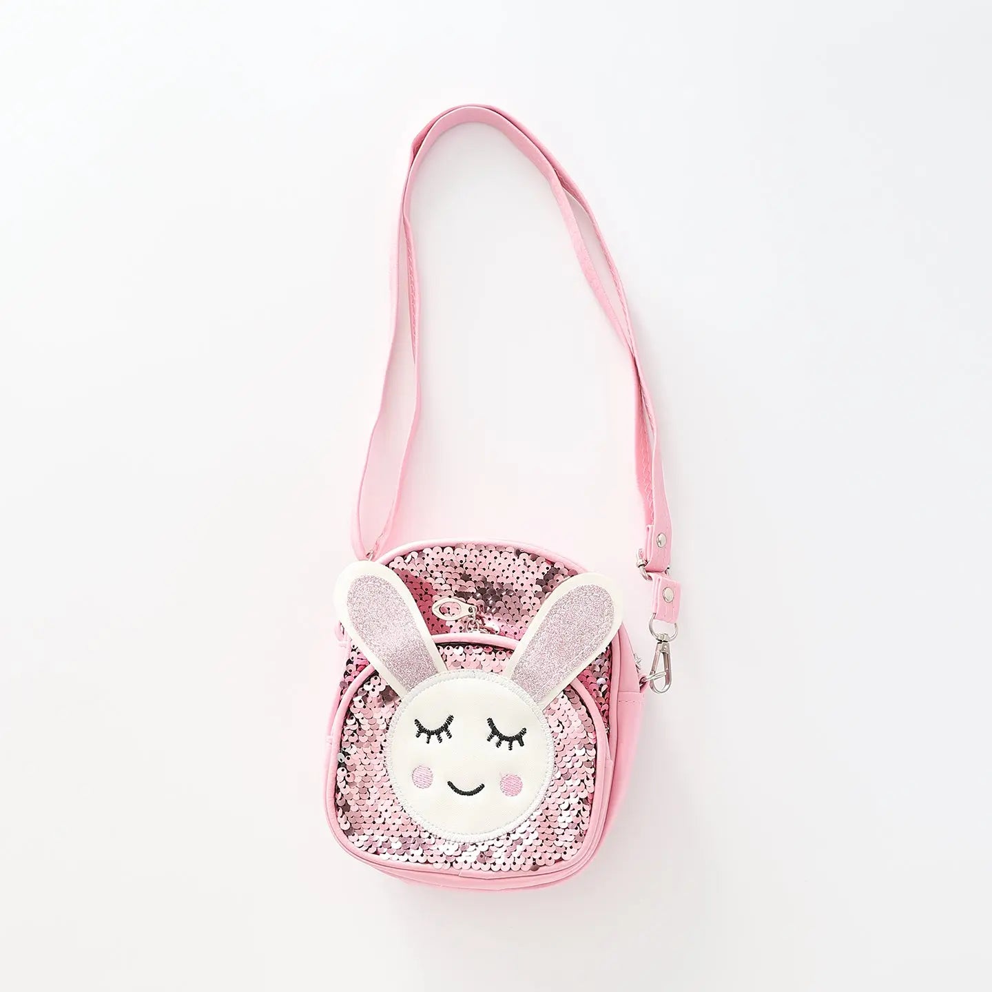 Girls' Sequin Bunny Crossbody Bag