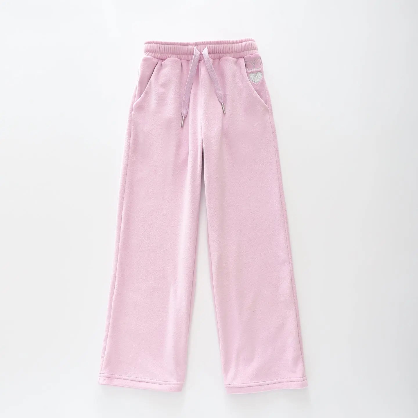 Lilac Velour Sweatpants
