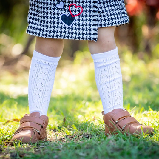 Pointelle Cotton Socks