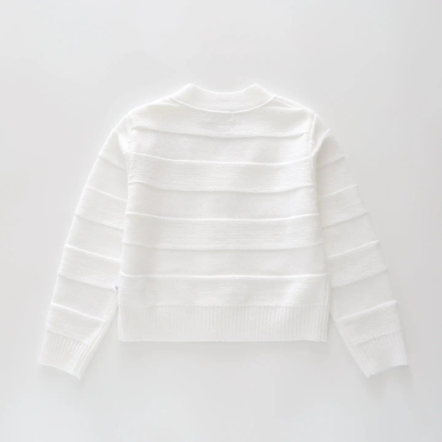 White Knit Cardigan