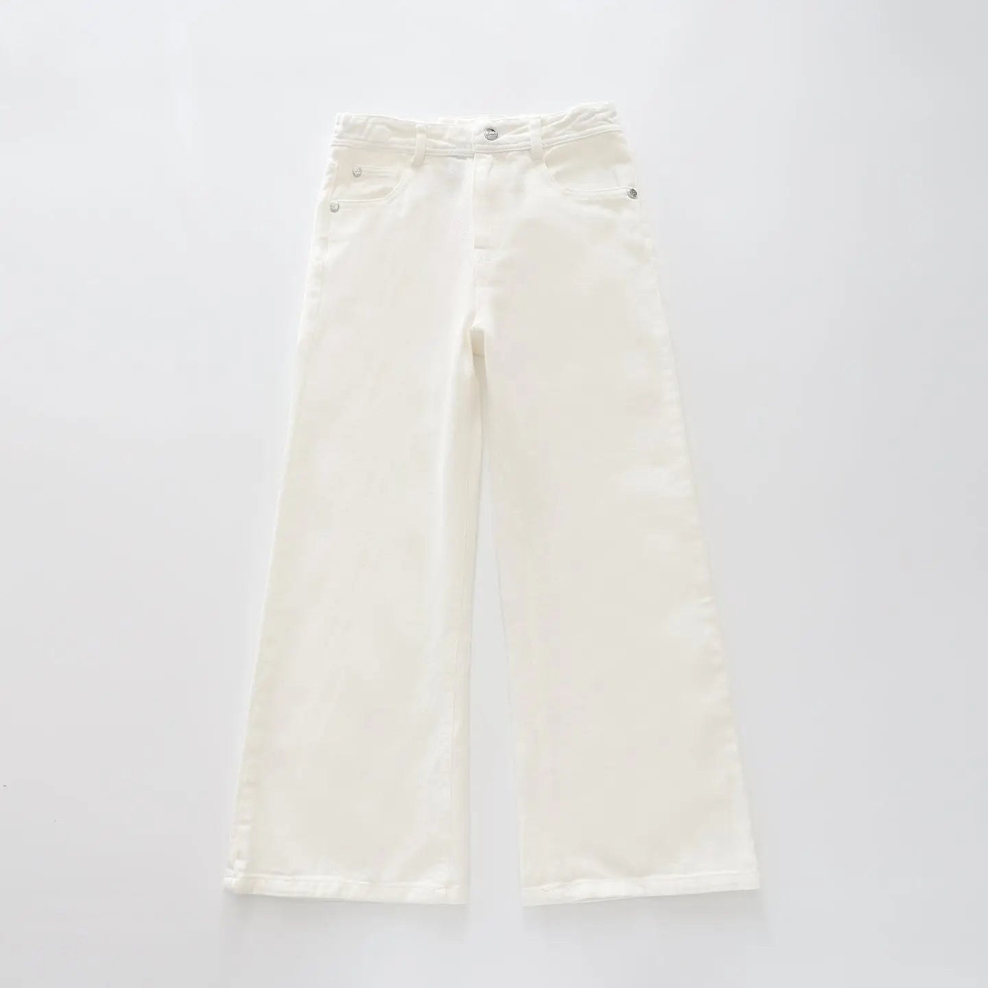 White Wide Leg Jeans